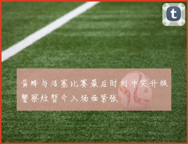 黄蜂与活塞比赛最后时刻冲突升级警察短暂介入场面紧张